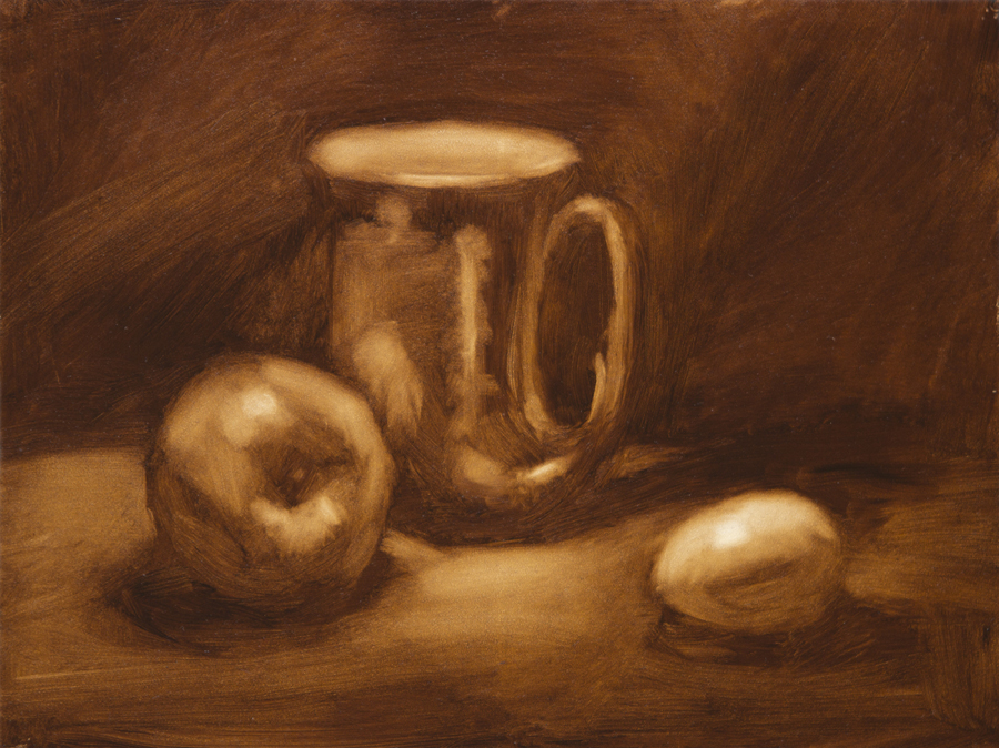 Terry Strickland Art Oil Painting Demo 2 Methods of Under Painting