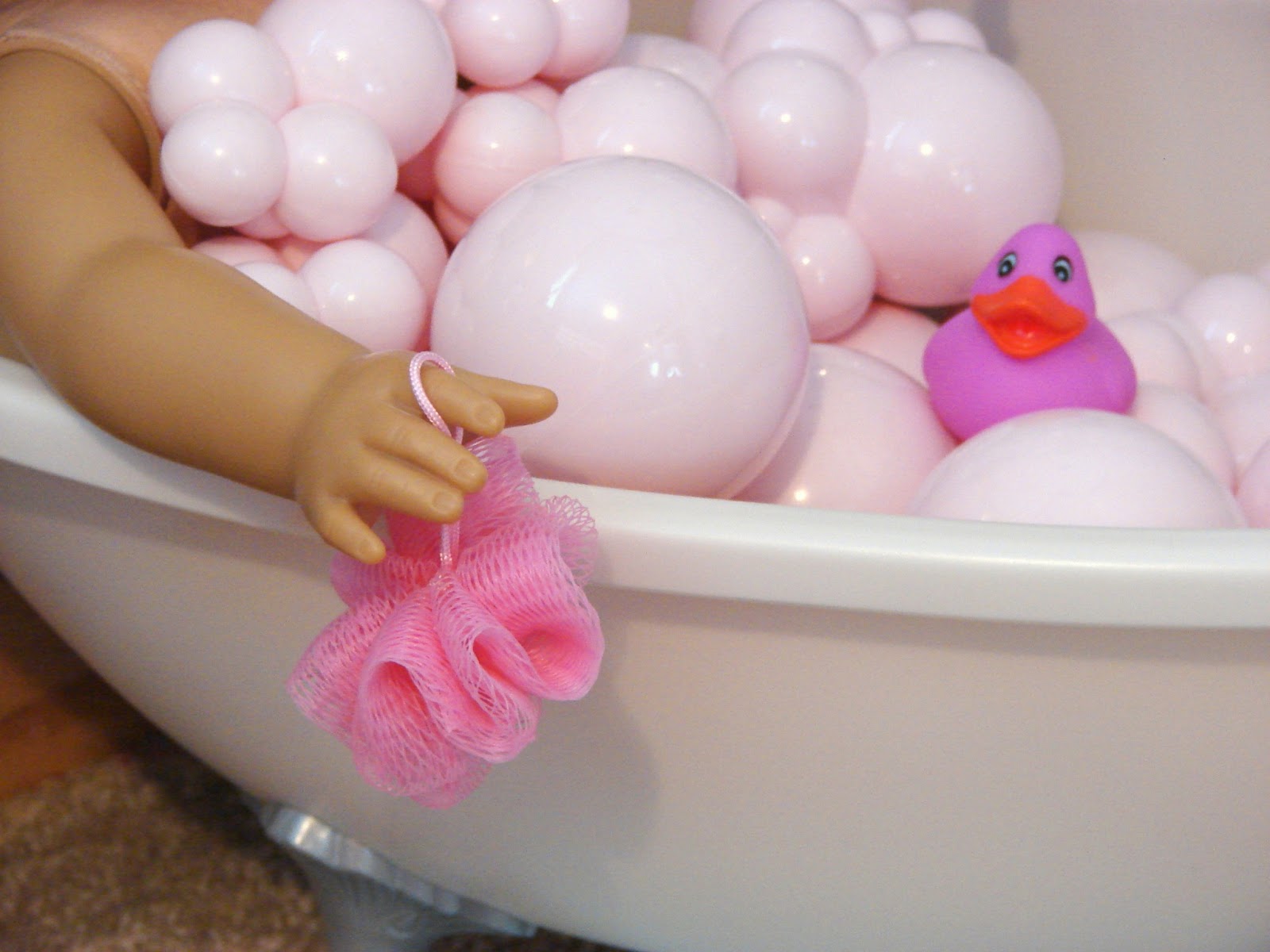 American Girl Doll Play Our Doll Play Area The Bathroom