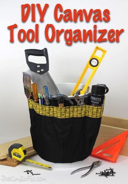 DIY Garden Tool Bucket Organizer - The garden!