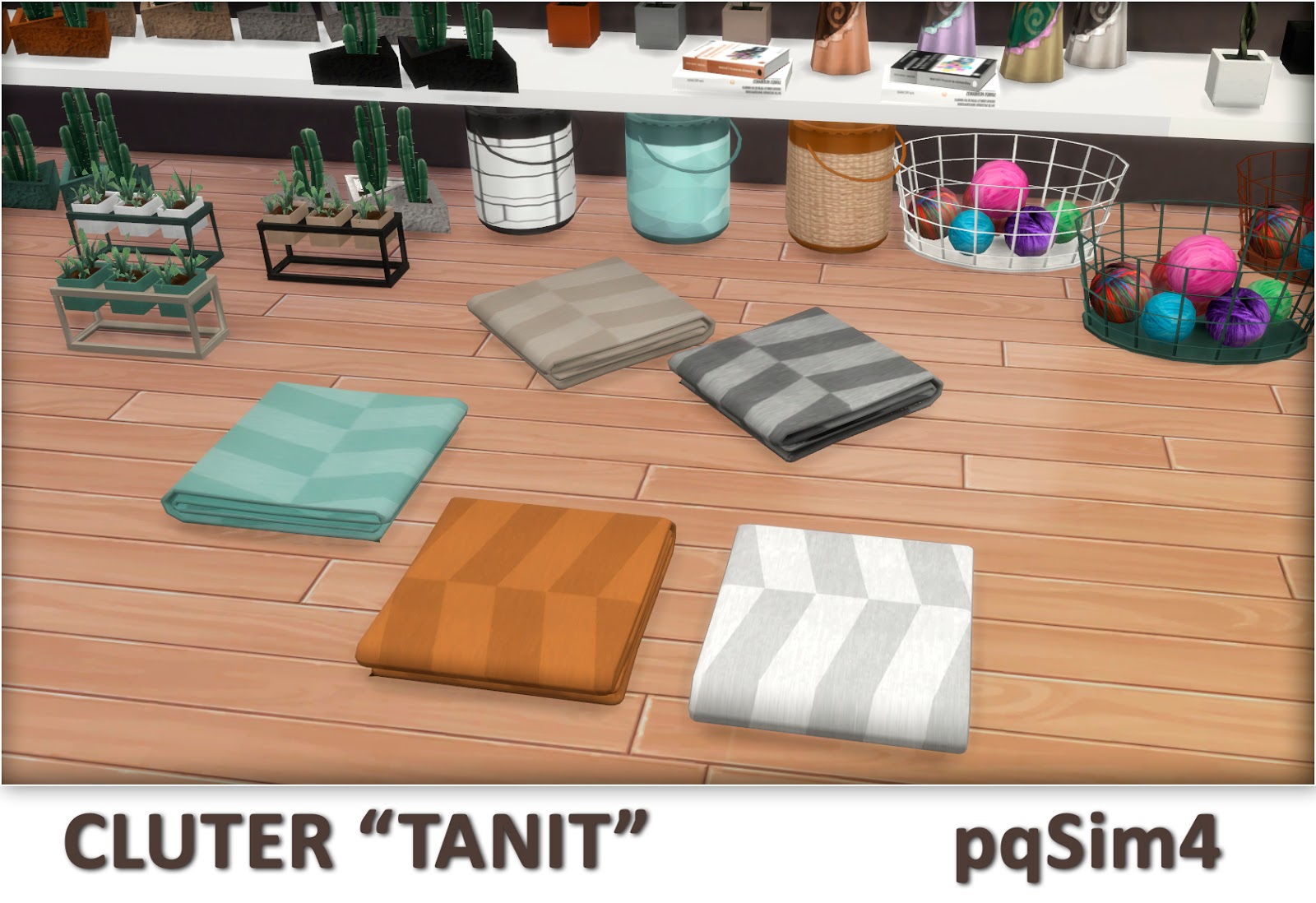 Clutter Tanit Sims 4 Custom Content