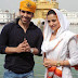 Tusshar Kapoor And Kulraj Randhawa At Golden Temple