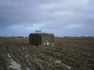 Casemate, vestige d'avril 1918 (bataille de la Lys)