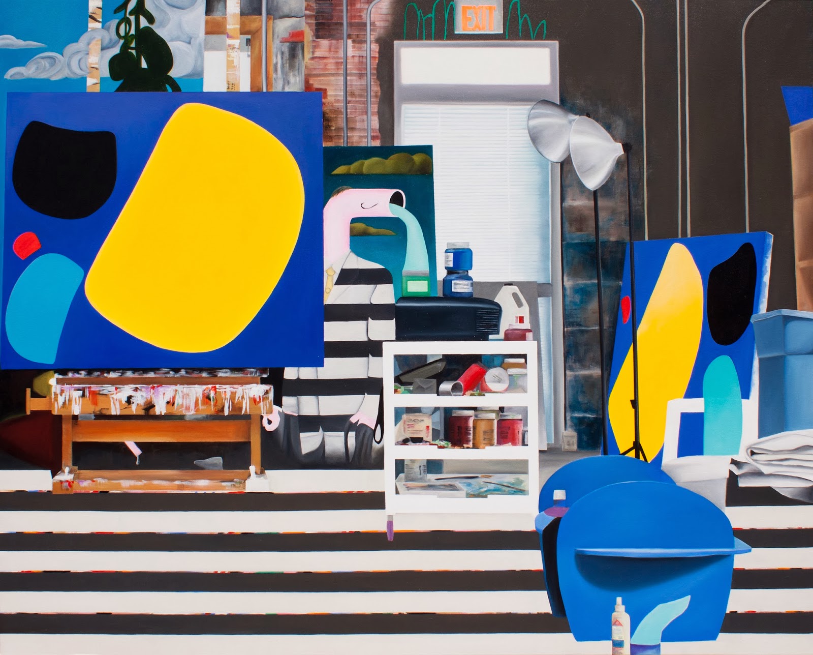 PAINT, INTERPRET, REPAINT, INTERPRET, REPAINT, REPEAT....