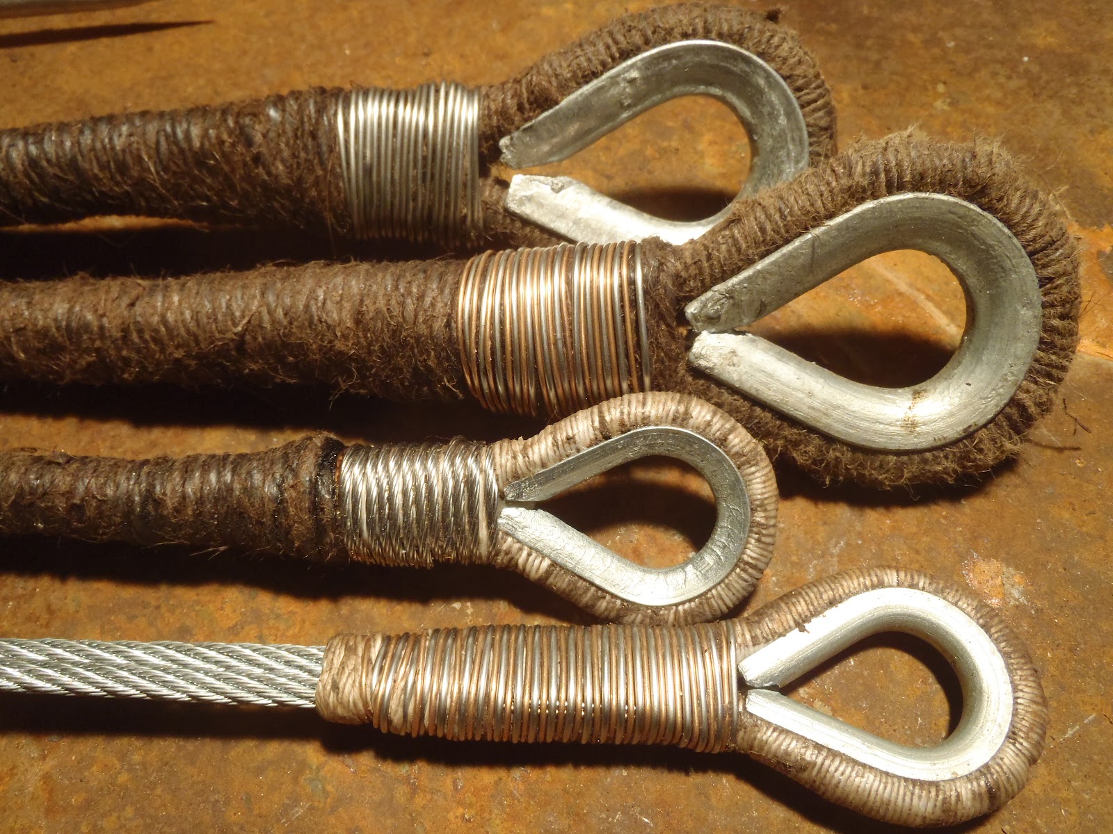 Valmik's Adventures Splicing my standing rigging