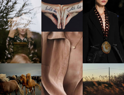 Hello October moodboard by Deborah BEAU - image sources quoted on blog