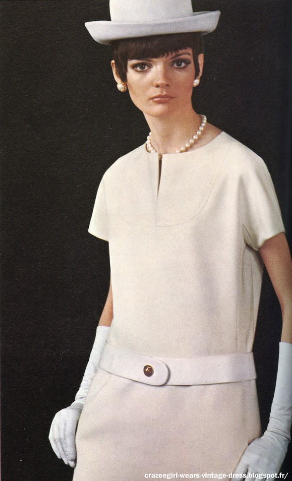 Givenchy 1967 60s 1960 dress mod