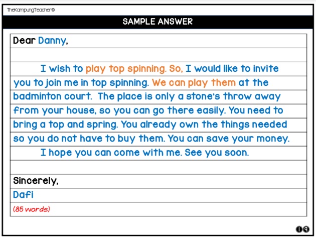 Formatted writing upsr image