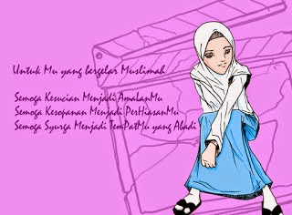 Lifestyle Wallpaper Gambar Kartun Muslimah Keren Secreate Blog 8