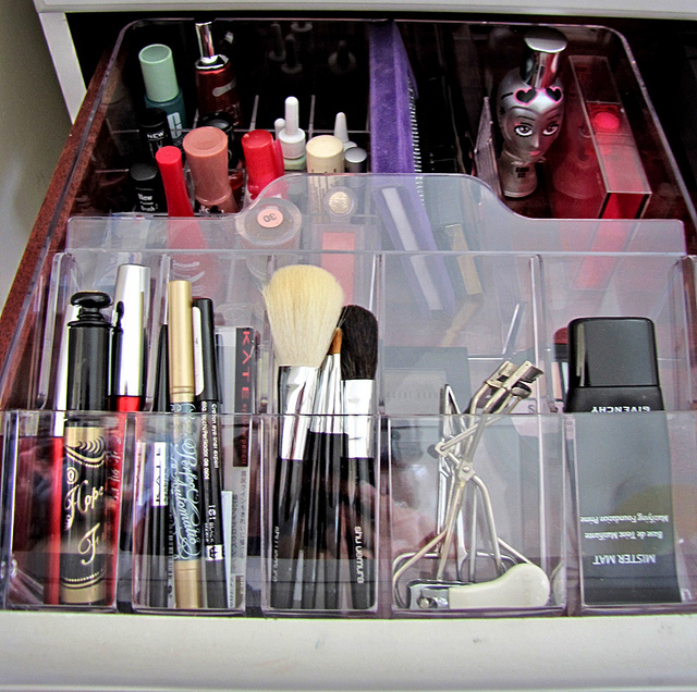 Fashion Beauty Glamour makeup storage from Ikea