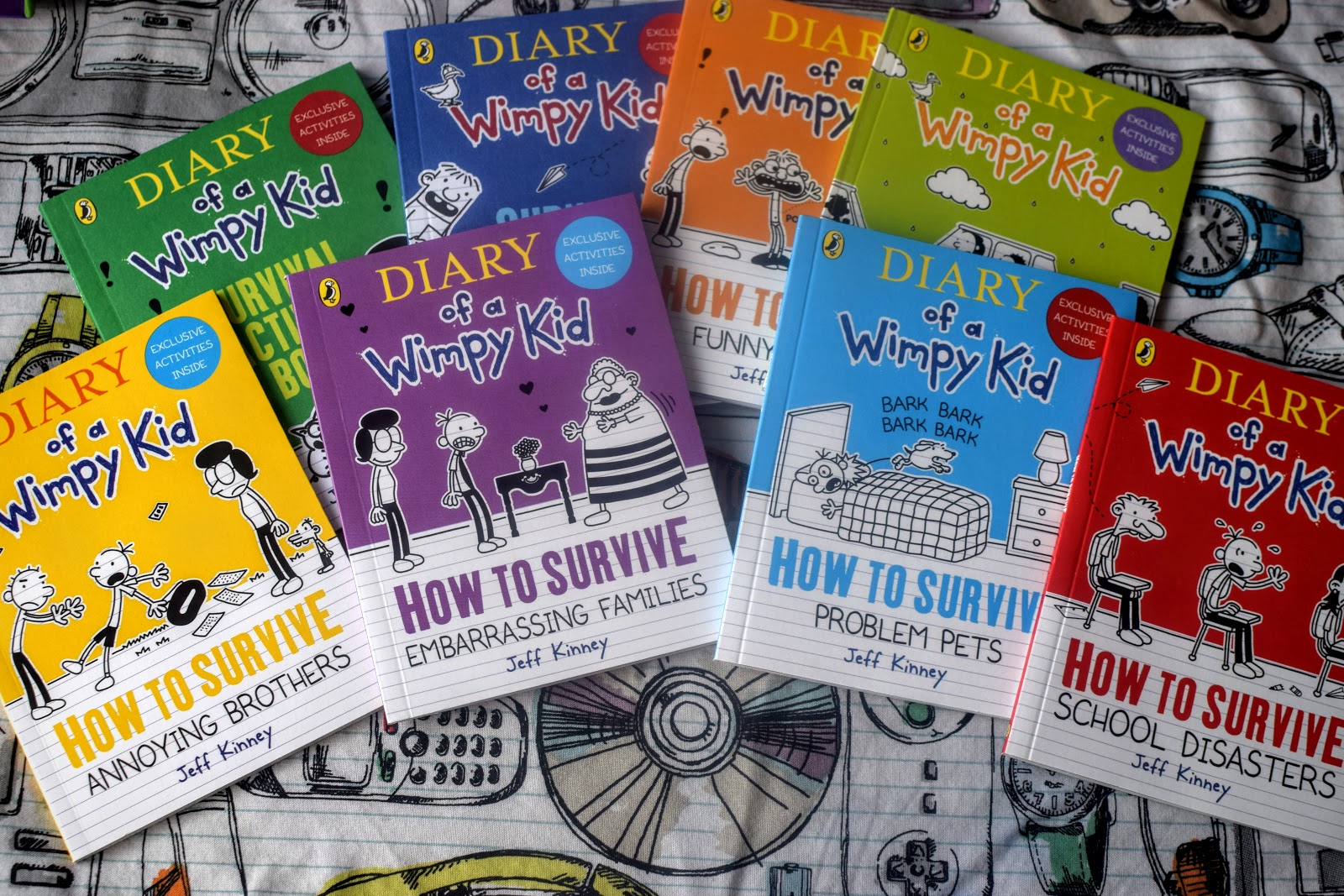 , How to Survive a Broken Arm with Diary of a Wimpy Kids and McDonalds Happy Readers