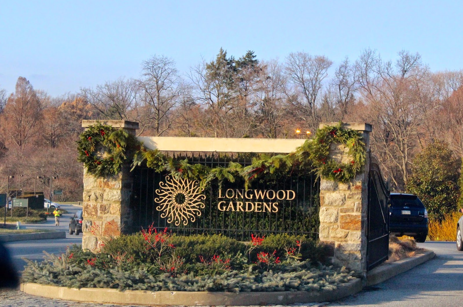 figs flowers food LONGWOOD GARDENS CHRISTMAS 2014 part 1