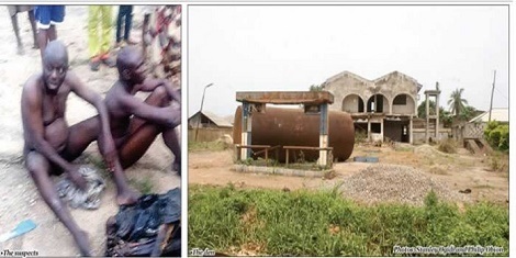 Police Arrest Two At Ritualists Den in Ogun State (Photo)