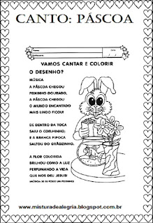 Canto de coelhinho da páscoa