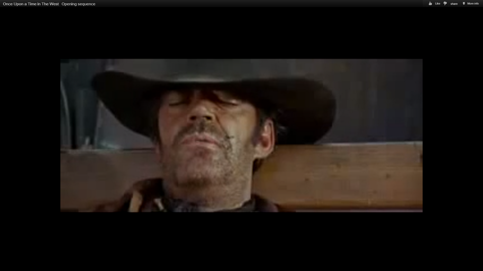 Reel Witty: Once Upon a Time in The West (1968) Opening Scene Analysis