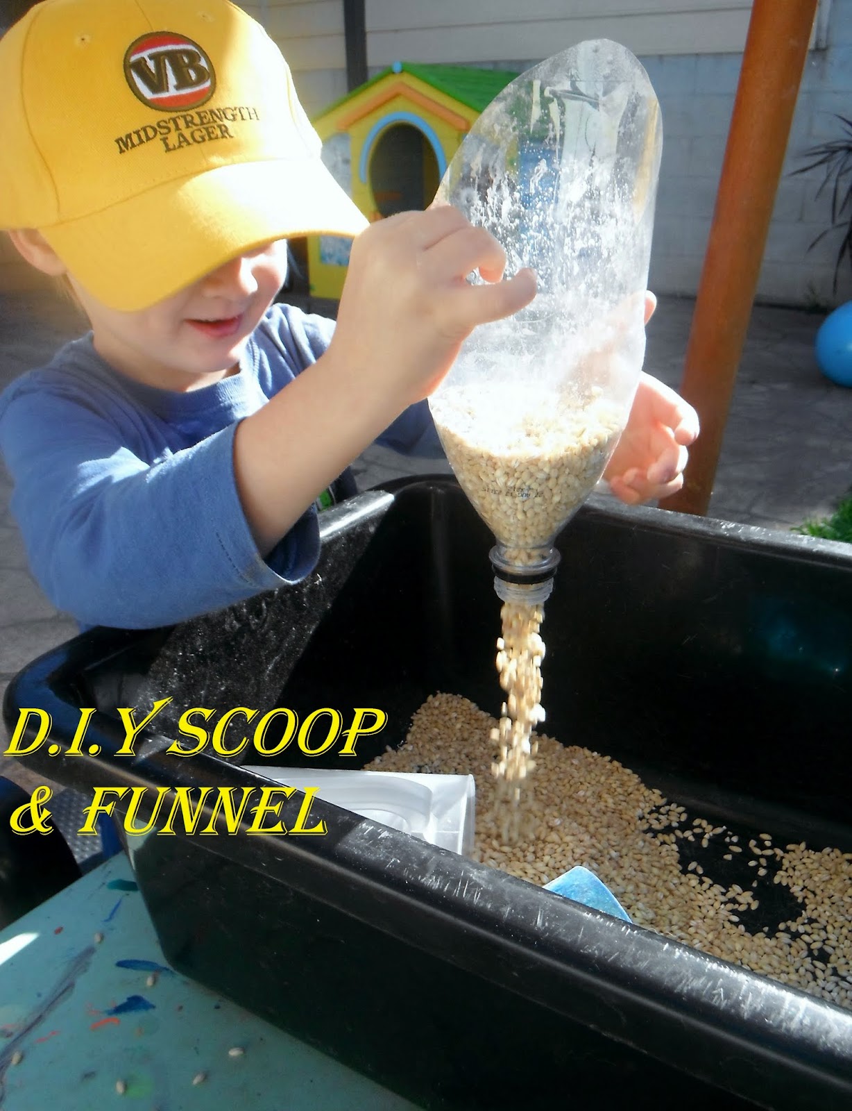 Adventures at home with Mum Barley Measurement Early Math Play Tub