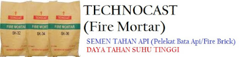 Produk Refractory Semen Tahan Api - Technocast Fire Mortar