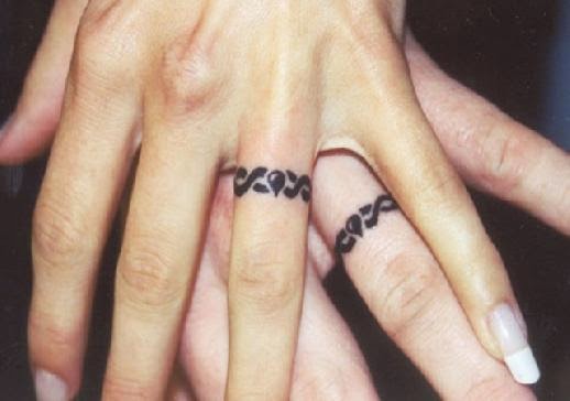 43 Awesome Wedding Ring Tattoos | Weddingomania
