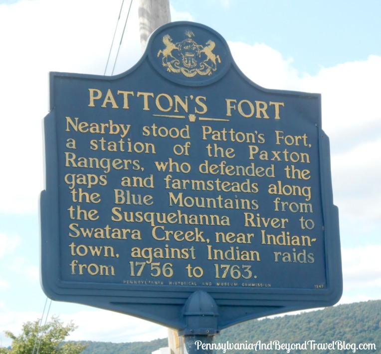 Pennsylvania & Beyond Travel Blog Patton's Fort Historical Marker in