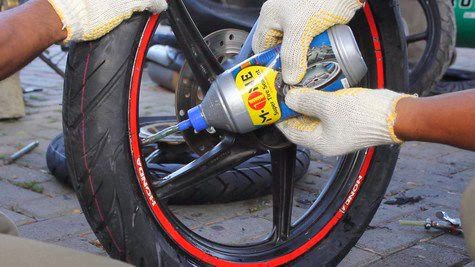 Cara Membuat Ban Sepeda Motor Anti Bocor