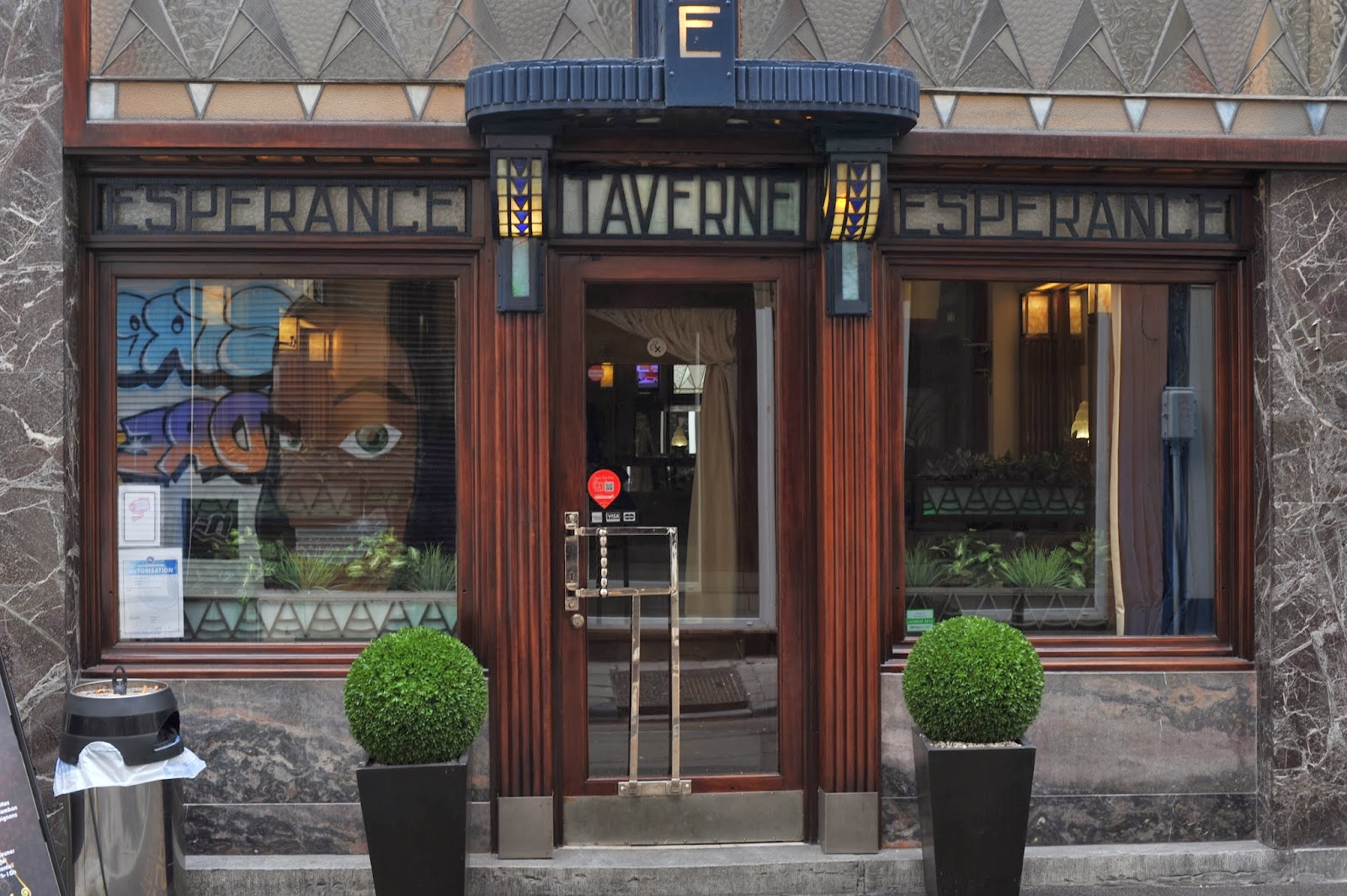 This is Belgium Art deco in Brussels