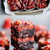 CHOCOLATE COVERED STRAWBERRY BROWNIES HEALTHY RECIPE