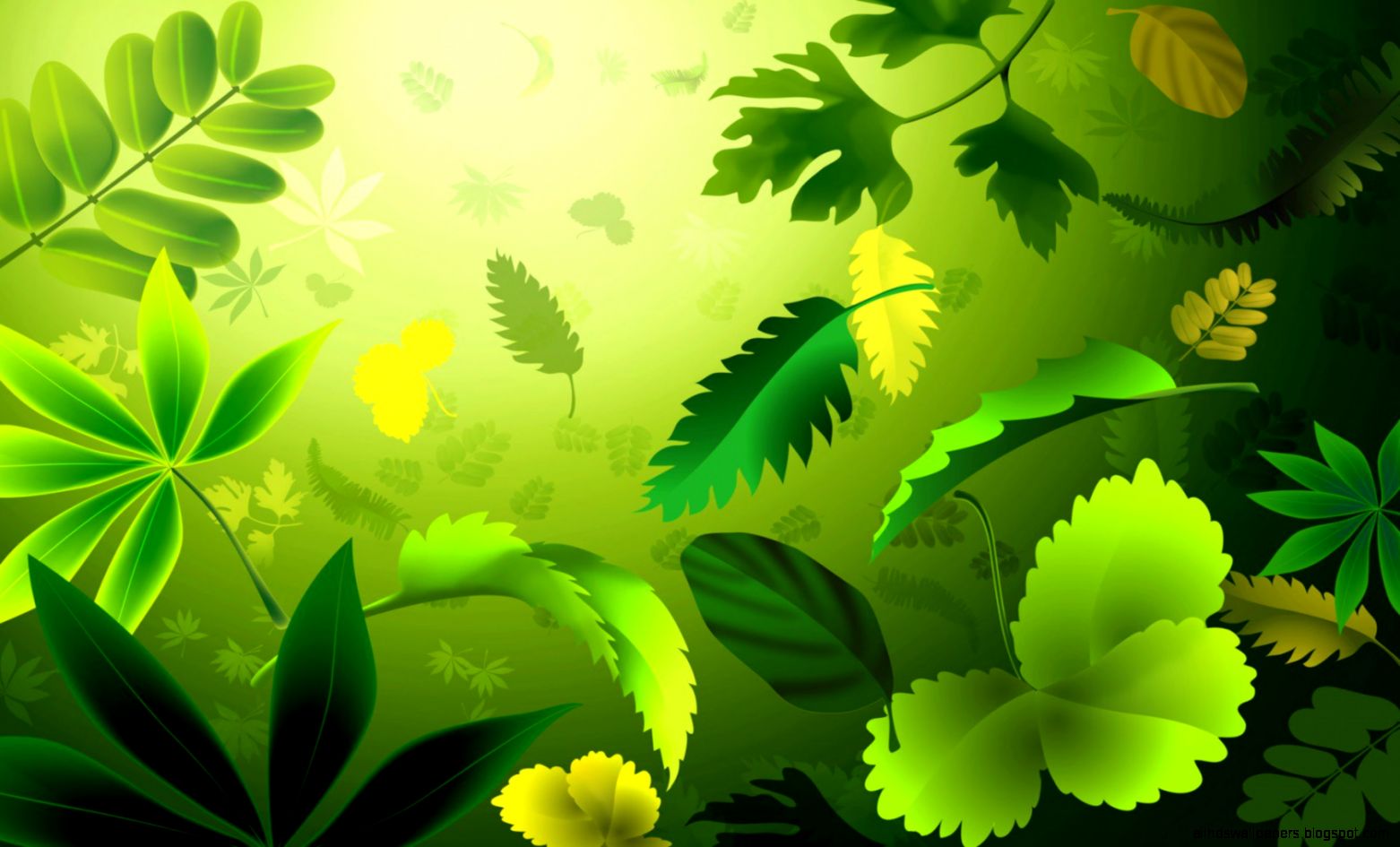 Green Leaves Art HD Wallpaper   Day HD Wallpapers