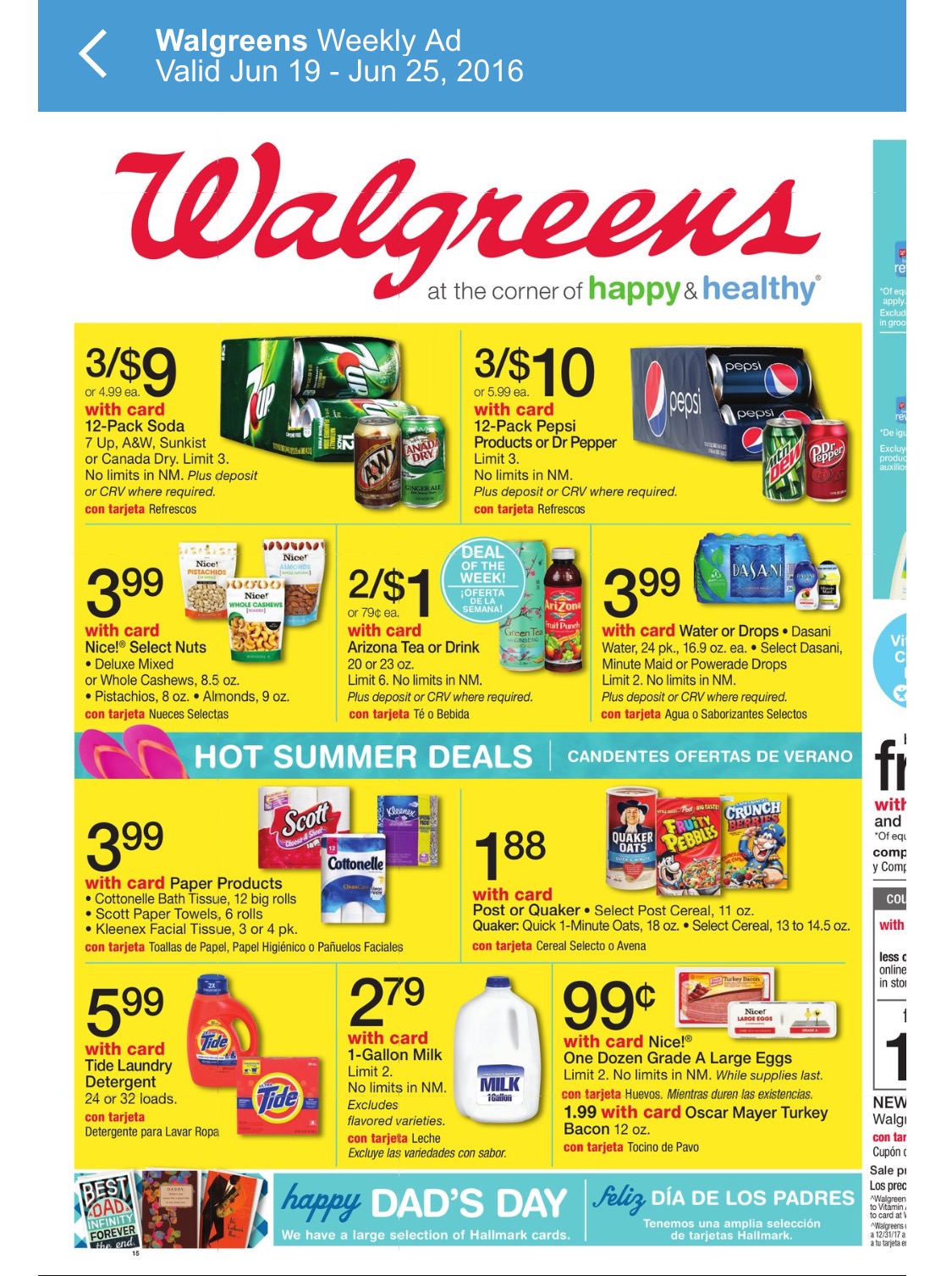 Swatch That Walgreens Weekly Ad and Coupons Valid from June 19 to