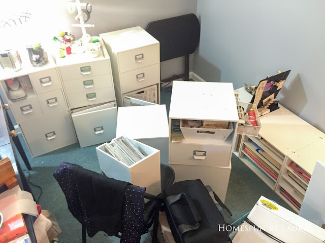 Homespun by Laura : One Room Challenge : Office / Sewing & Craft Room