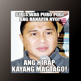 Girls, wag puro pogi ang hanapin nyo! Ang hirap kayang magtago!