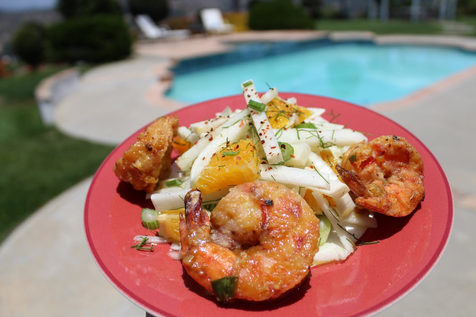 Summer Shrimp, Jicama & Fennel Salad