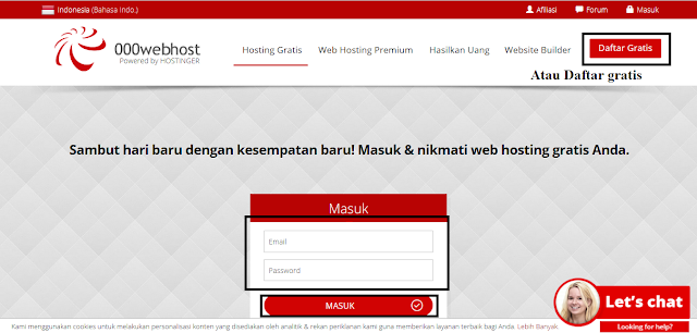 Tutorial Cara Mengubah/Mengganti Domain Name Website Di Hosting Gratis 000webhost Dengan Domain Gratis Freenom