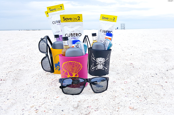 Whether you are looking for a fun way to hint to your hubby that you're ready for a vacation or you're planning a sunny stay over the holidays, these cute beach kits are the perfect way to make sure your man has everything he needs! #masteryourblend