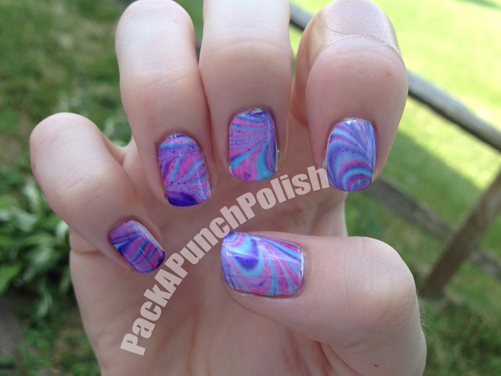 2. How to Create a Water Marble Nail Design - wide 6