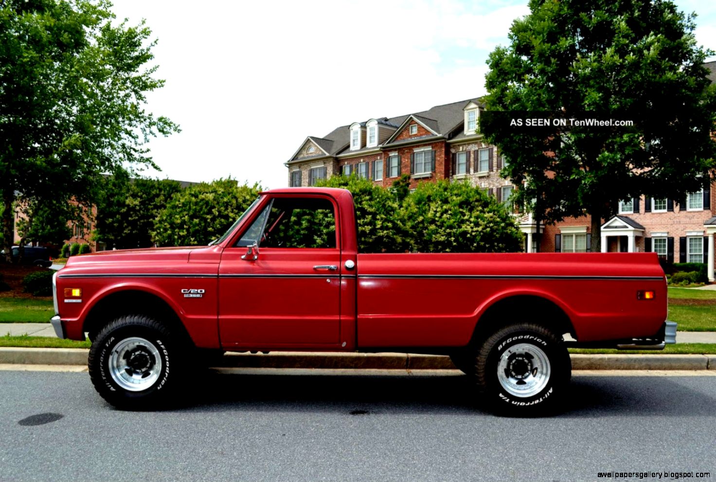 classic muscle truck  hdwallpapera