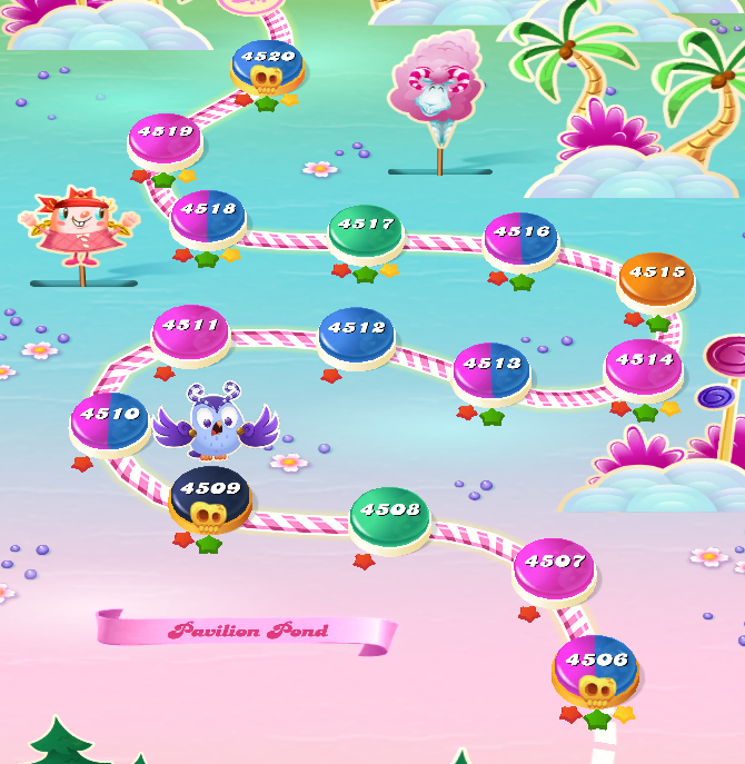 Candy Crush Saga level 4506-4520 Candy Crush Saga level 4506-4520