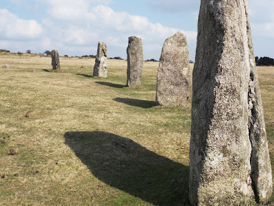 Hurlers stone circle on Bodmin Moor
