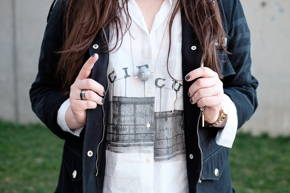 TREND ALERT - FISHNET & SHIRT DRESS