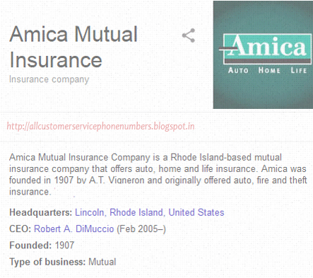 Amica Insurance Rhode Island Fax Number Amica Insurance Rhode Island Fax Number