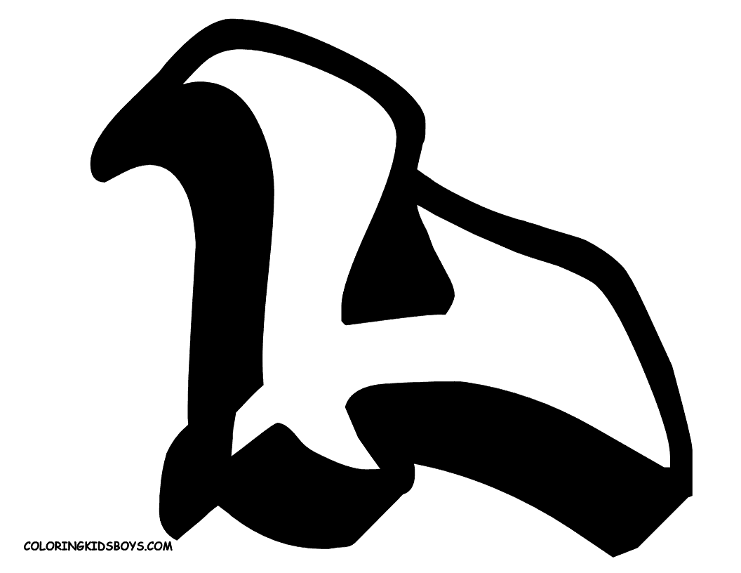 Graffiti alphabet letter l sketches new grafiti makmu