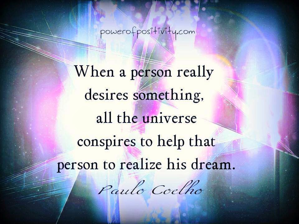 universe conspires to help you universe conspires to help you