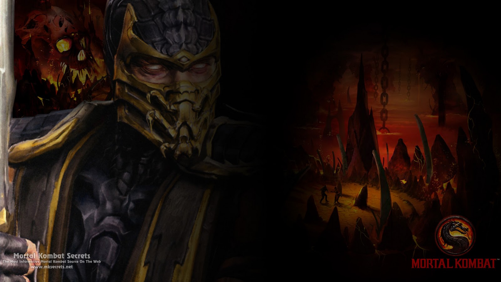 Mortal Kombat Scorpion Hq Wallpapers Collections