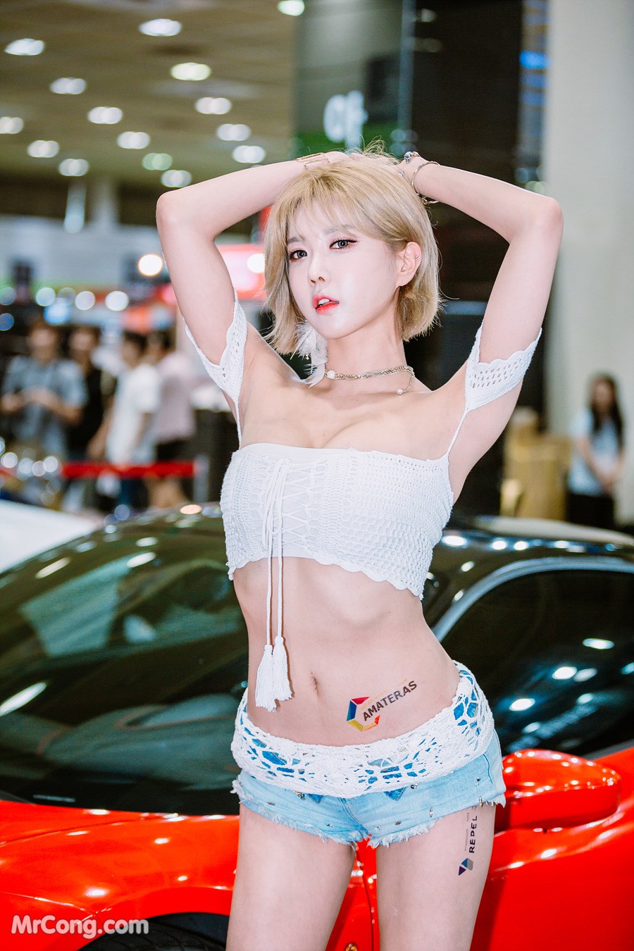 Heo Yoon Mi&#39;s beauty at the 2017 Seoul Auto Salon exhibition (175 photos) photo 8-12