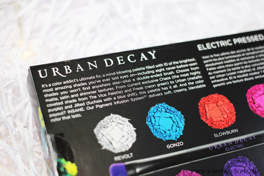 Urban Decay Electric Pressed Pigment Palette, Urban Decay, Electric, Swatch, Review