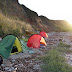 Memories from the summer - wild camp on the beach (southwest coast
path)