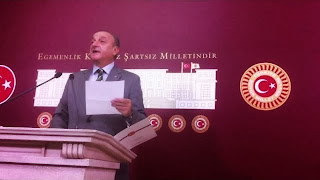 Mecliste düzenlediği basın toplantısında Adana Valisi Hüseyin Avni Çoş'u eleştirdi 
