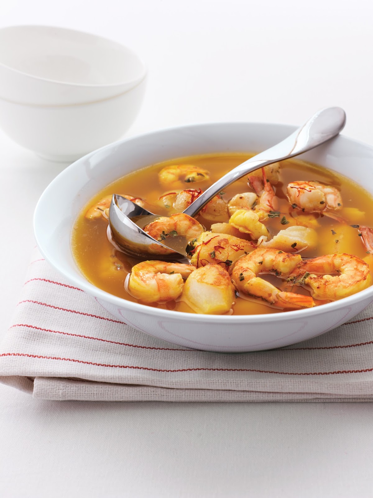 Seafood Stew in Saffron Broth for Good Friday