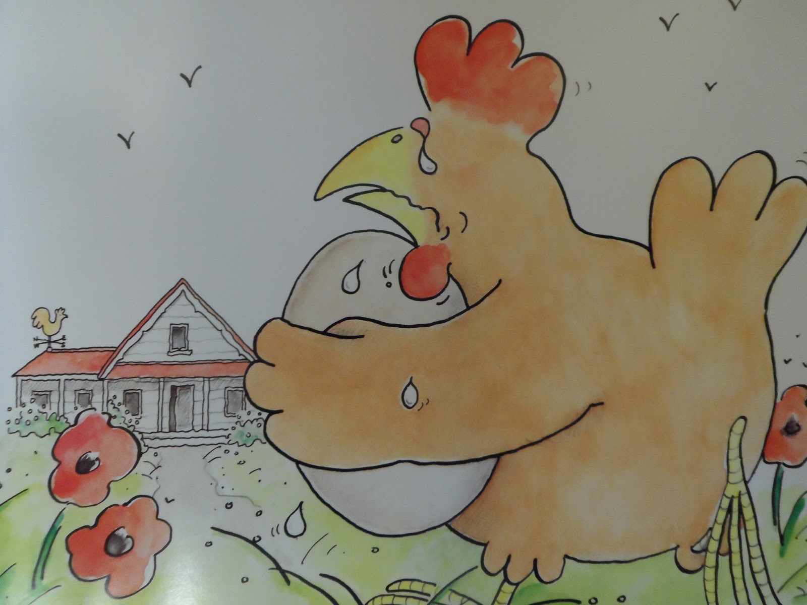 1ste kleuterklas C - Juf Natalie: Kom uit het eitje, kleintje