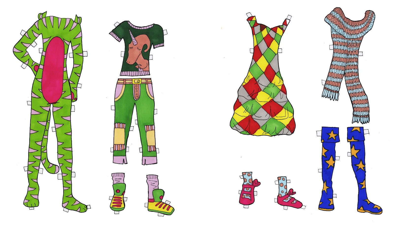 Katie Macon: Clothing For Paper Doll