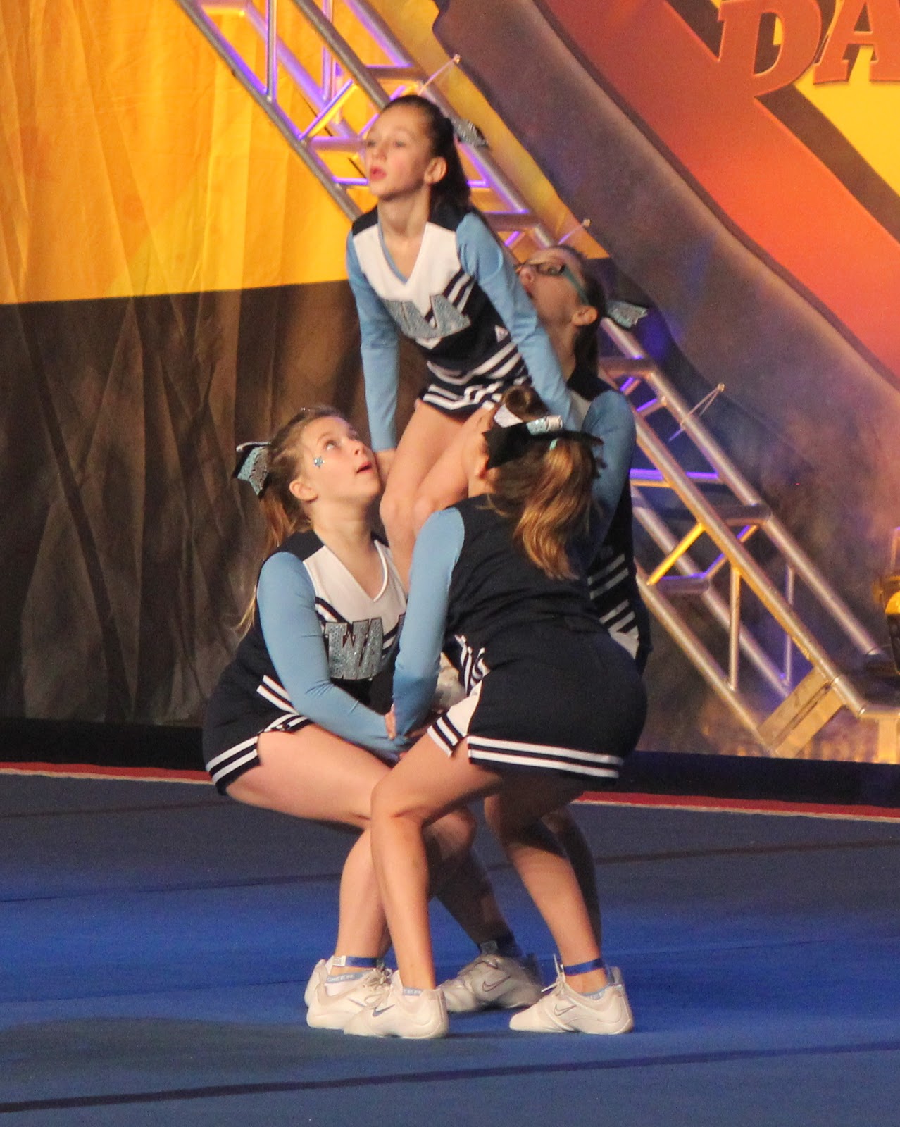 My Greatest Love Some pictures from Jades last cheer competition with WAA.