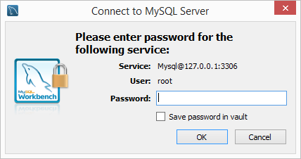 mysql workbench root password